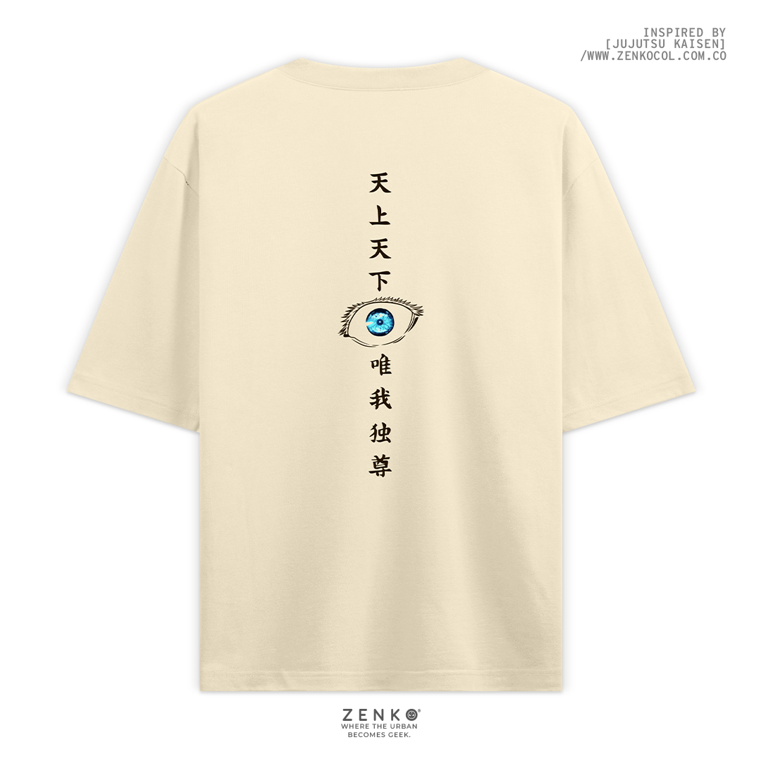 Camiseta Oversize - Satoru Gojo