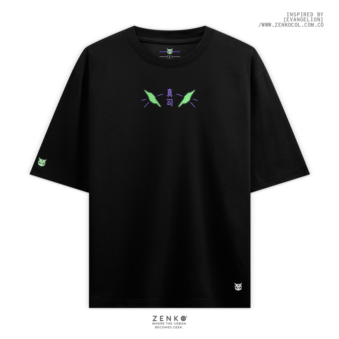 Camiseta Oversize - Evangelion Eva 01