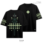 Camiseta Oversize Yuno | Black Clover Edition (Glow in the Dark)