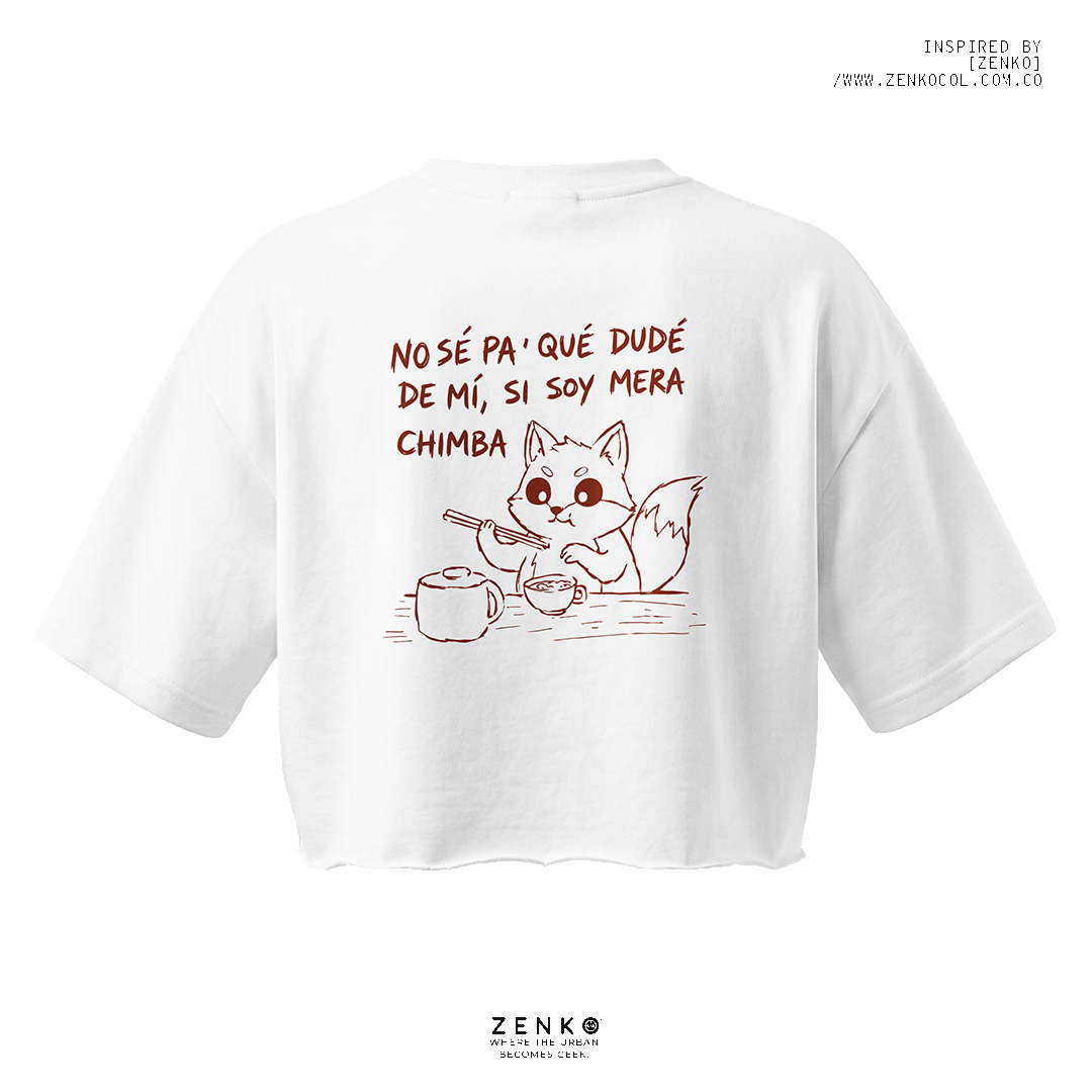 Crop Top - Soy la mera Chimba