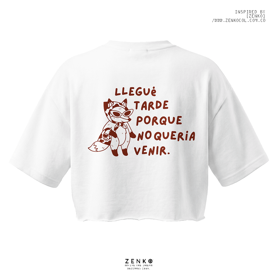 Crop Top - No queria Venir