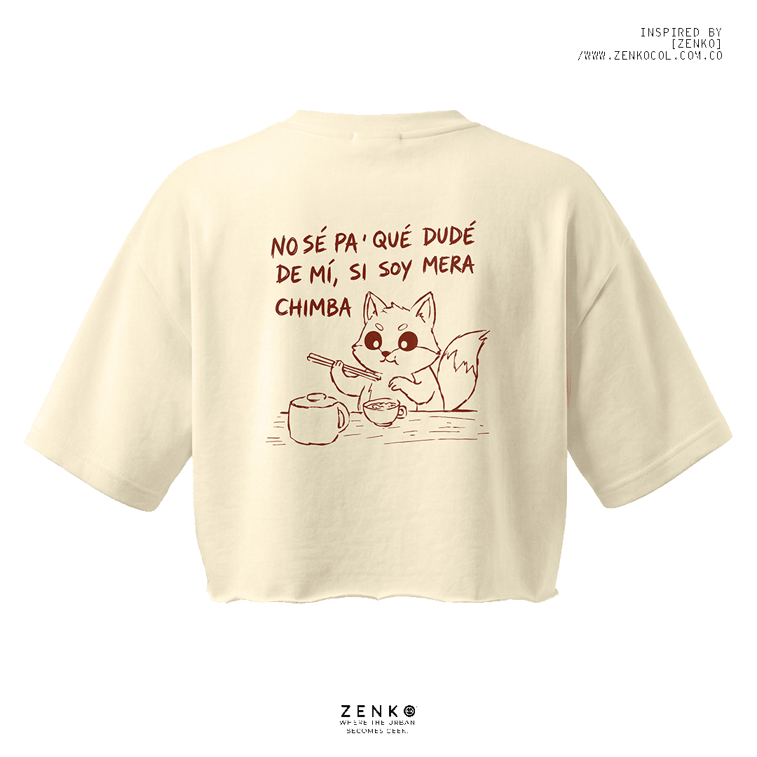 Crop Top - Soy la mera Chimba