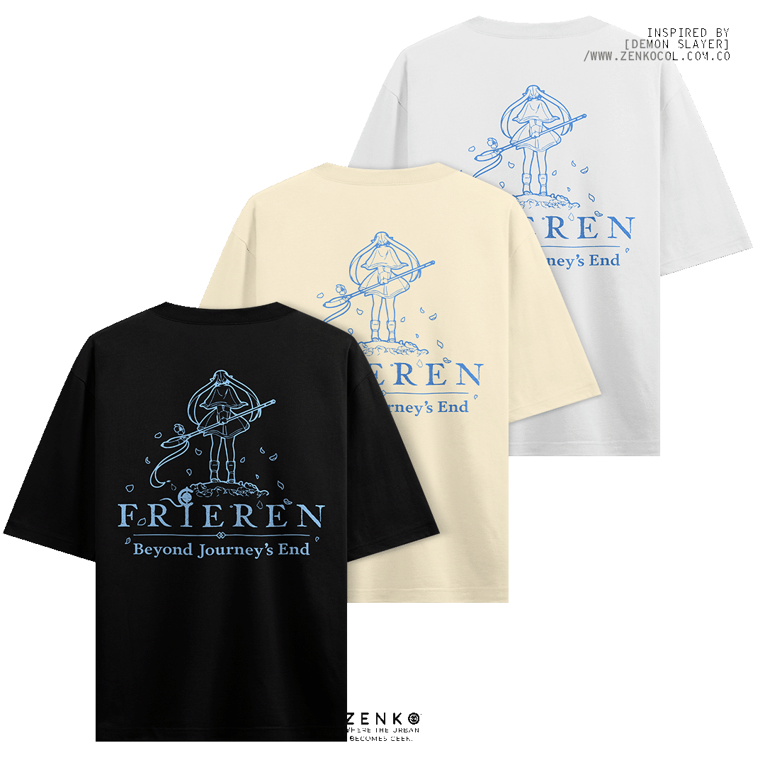 Camiseta Oversize - Frieren