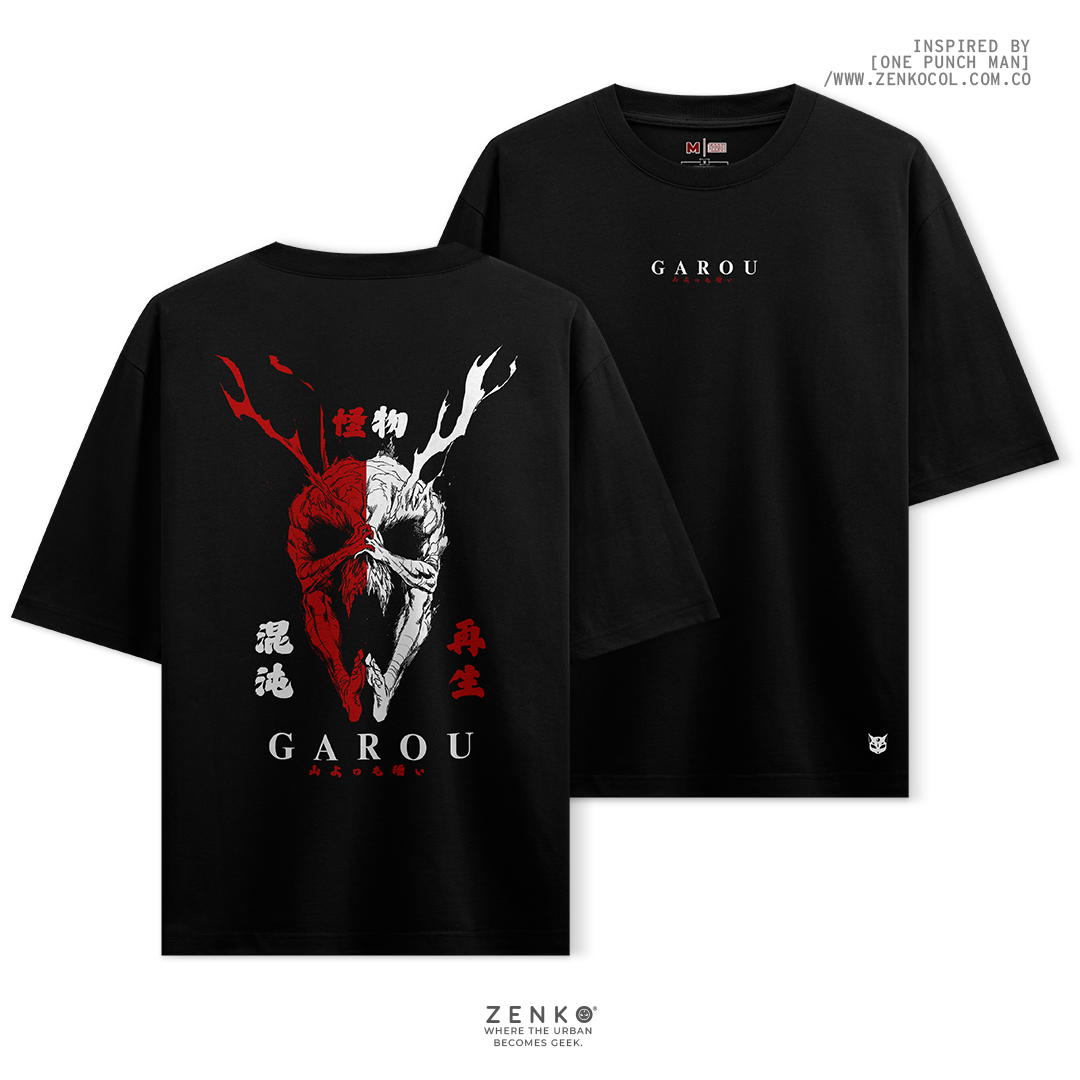 Camiseta Oversize - Garou Monstruo