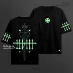 Camiseta Oversize Yuno | Black Clover Edition (Glow in the Dark)