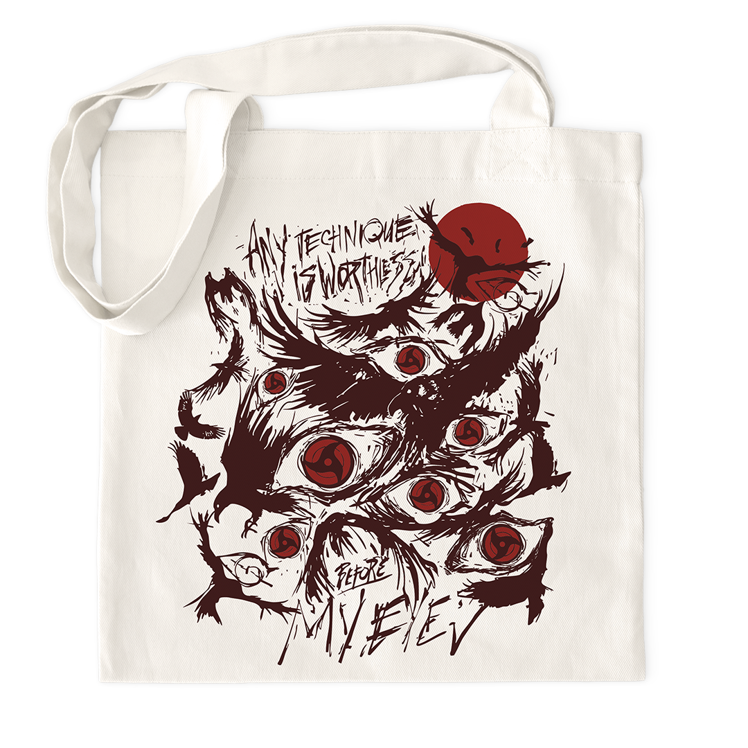 Tote Bags - Itachi Cuervos