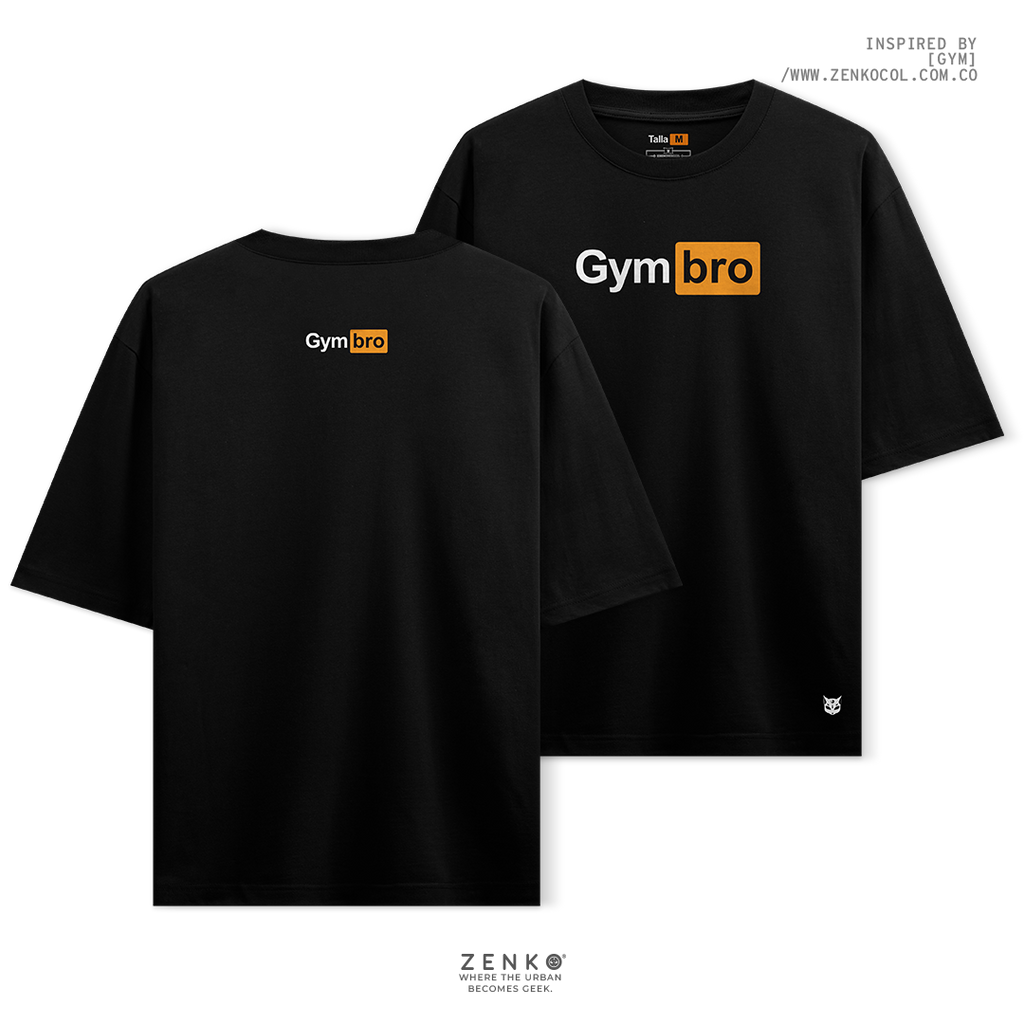 Camiseta Oversize - Gym Bro