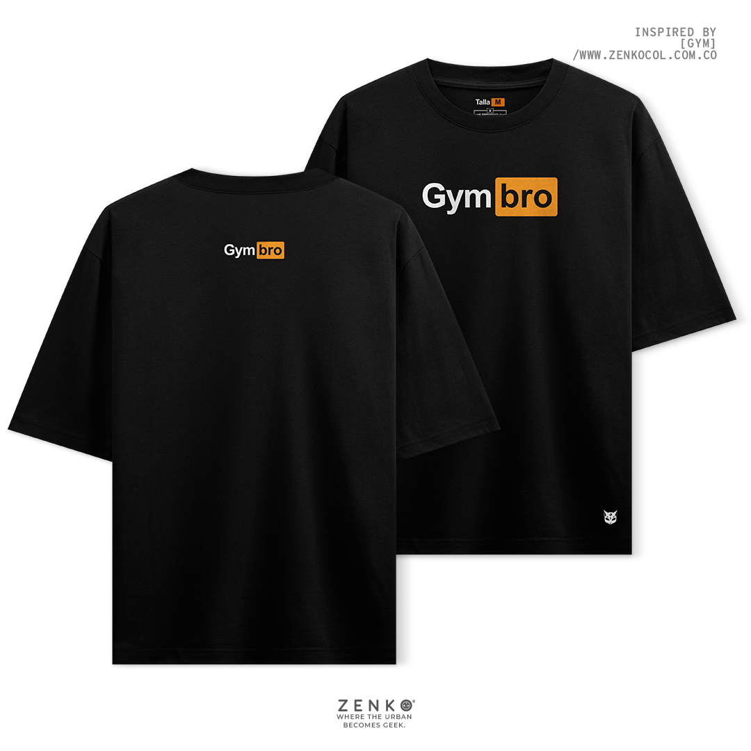 Camiseta Oversize - Gym Bro