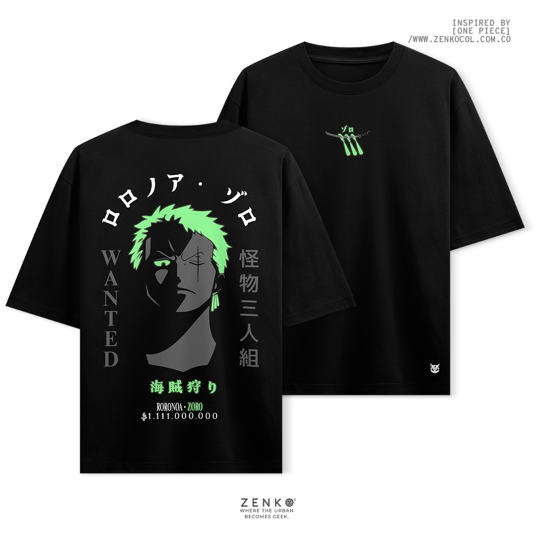 Camiseta Oversize - Zoro Roronoa