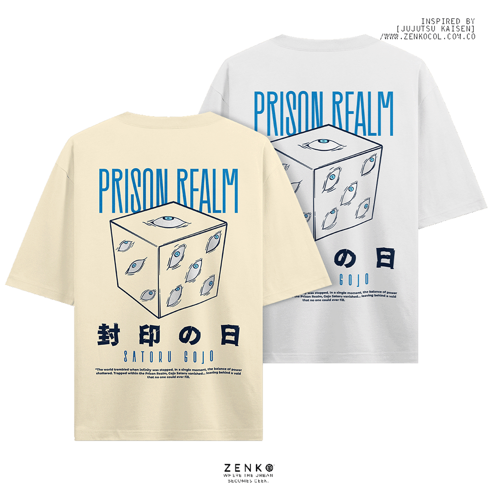 Camiseta Oversize - Prison Realm