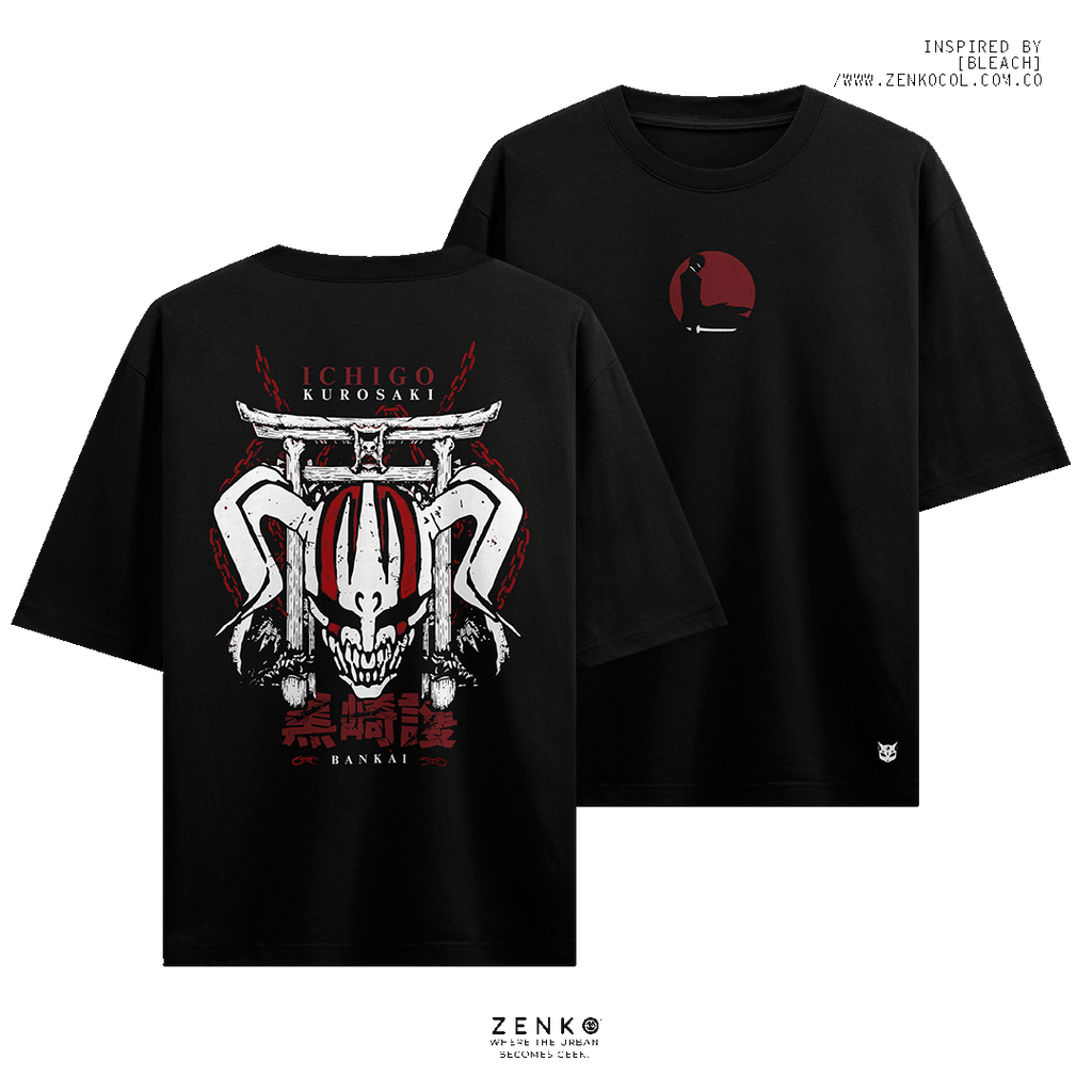 Camiseta Oversize - Ichigo Kurosaki