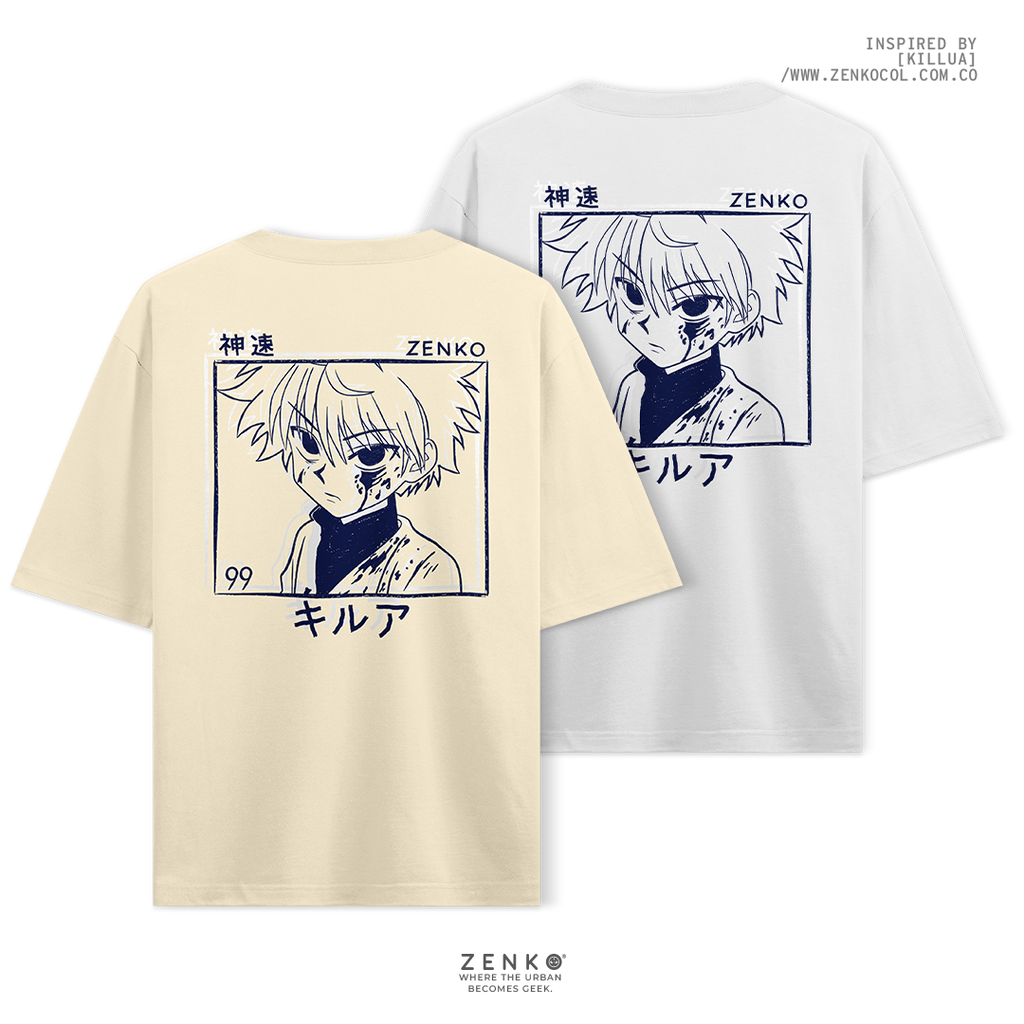 Camiseta Oversize - Killua