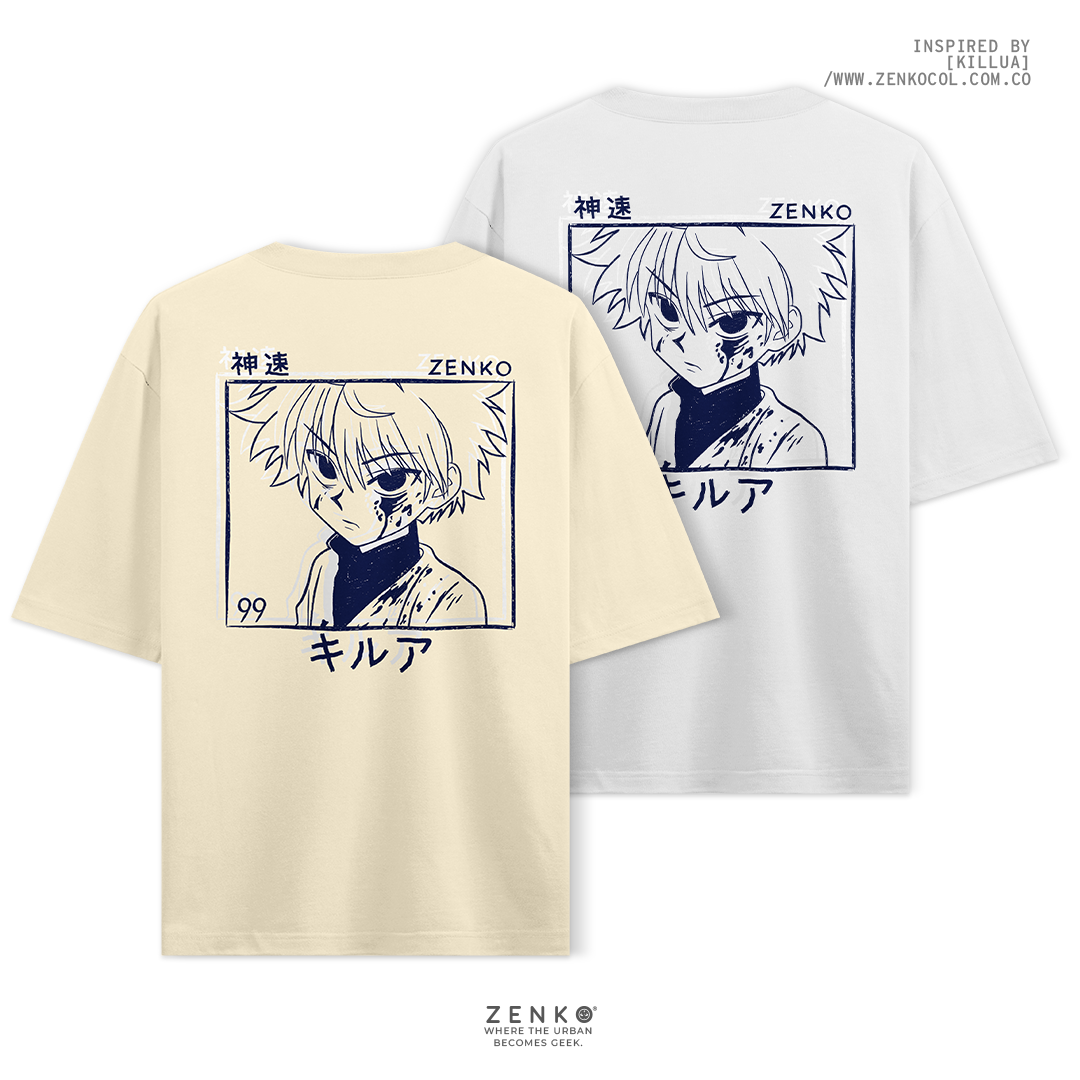 Camiseta Oversize - Killua