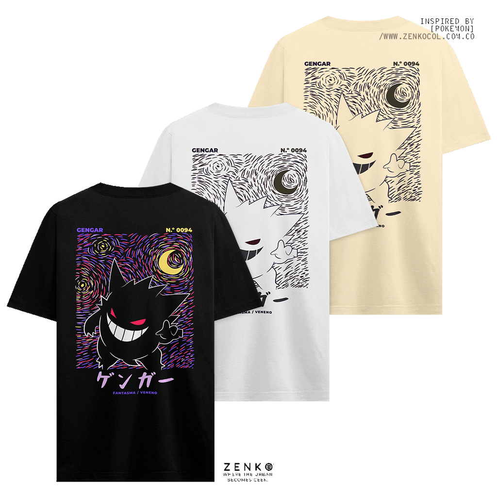 Camiseta Regular Fit - Gengar