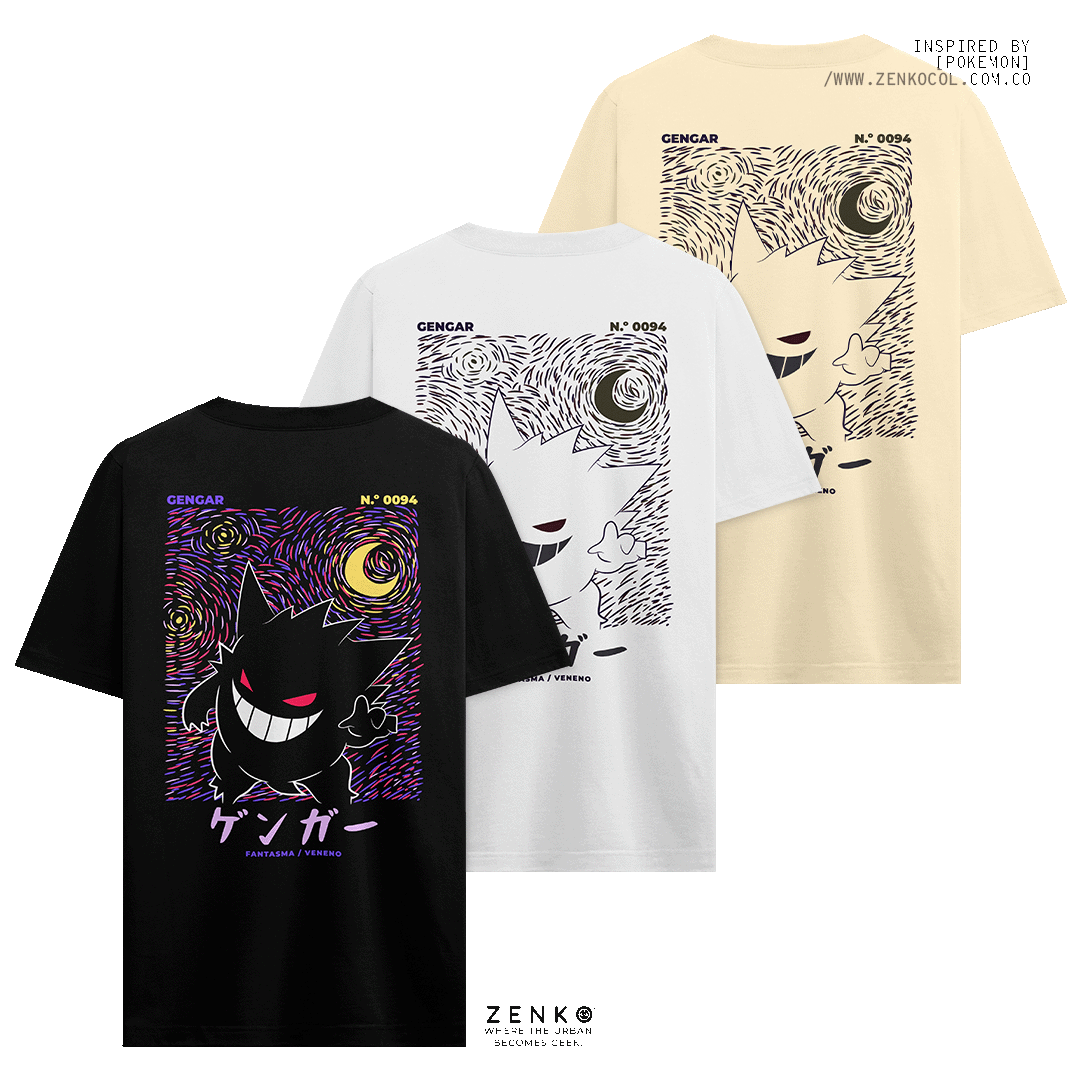 Camiseta Regular Fit - Gengar