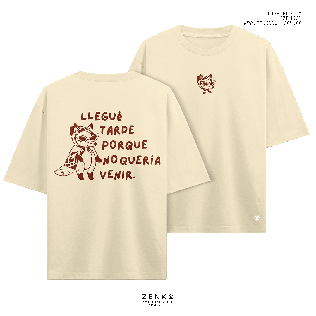 Camiseta OVERSIZE - No queria Venir