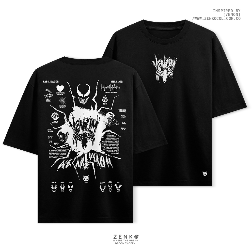 Camiseta Oversize - Venom