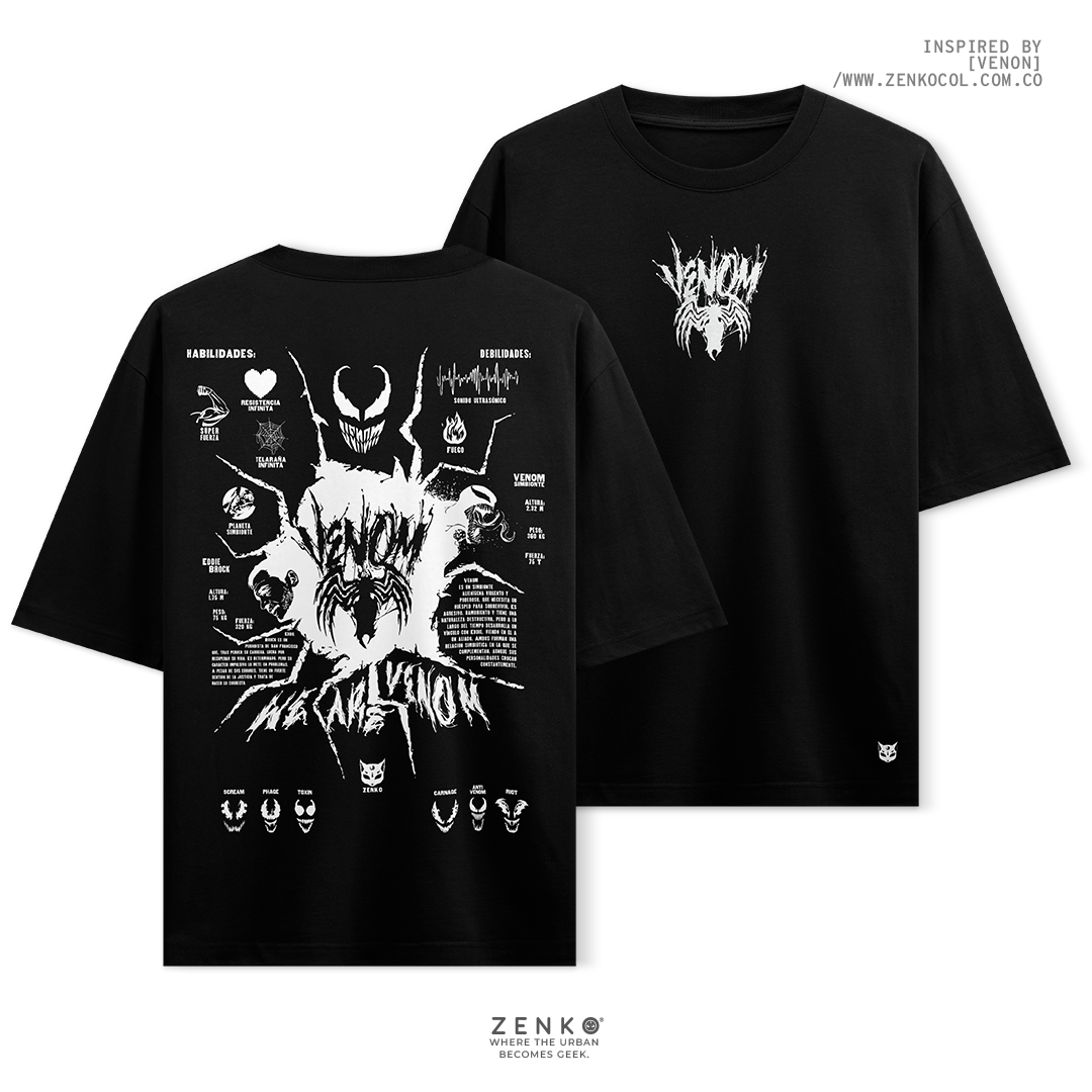 Camiseta Oversize - Venom