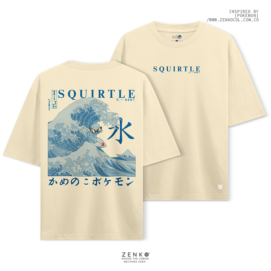 Camiseta Oversize - Squirtle
