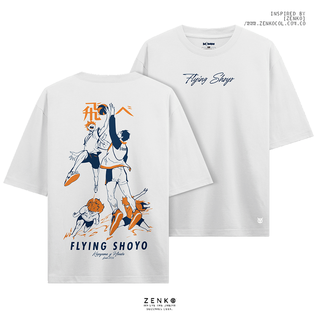 Camiseta Oversize -  Haikyuu 'Flying Shoyo'