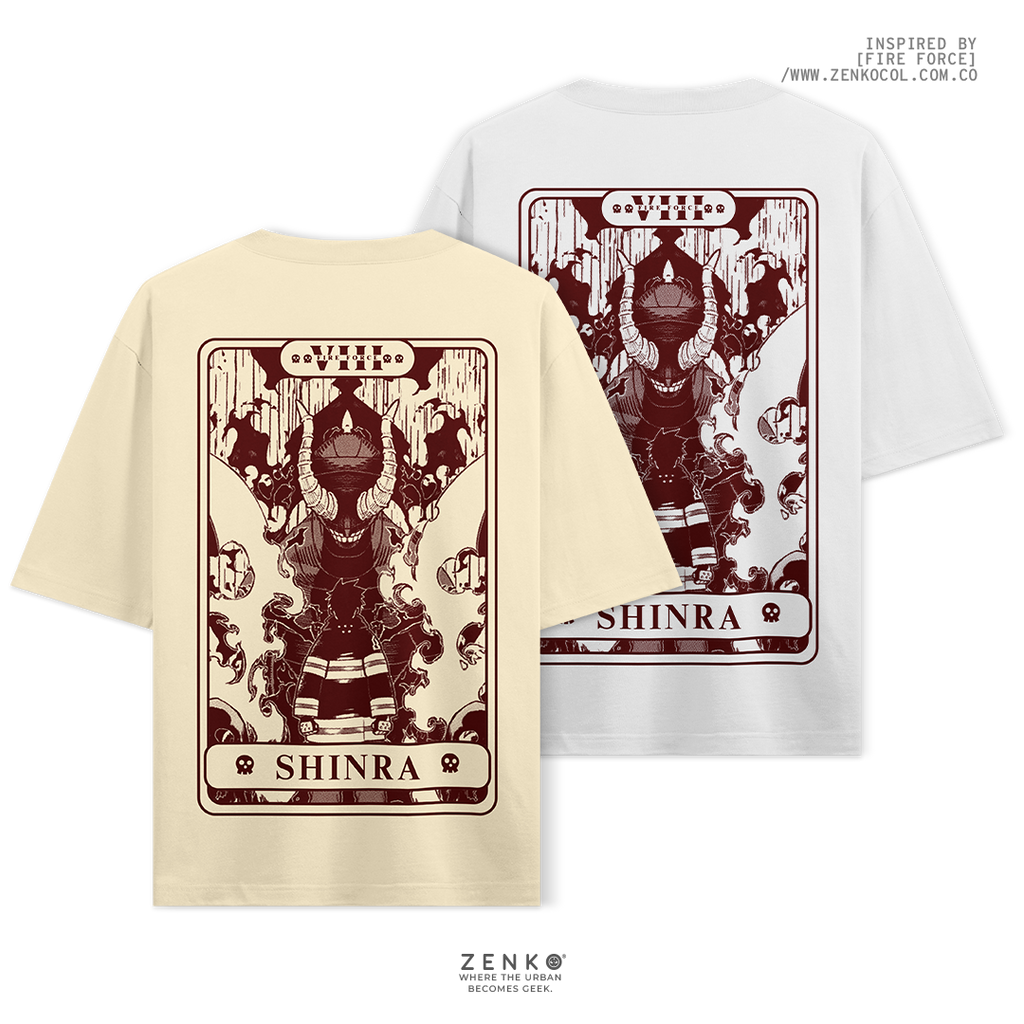 Camiseta Oversize - Shinra 8