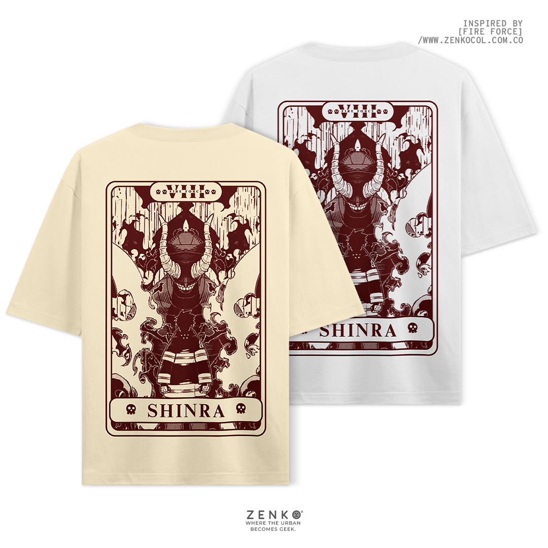 Camiseta Oversize - Shinra 8