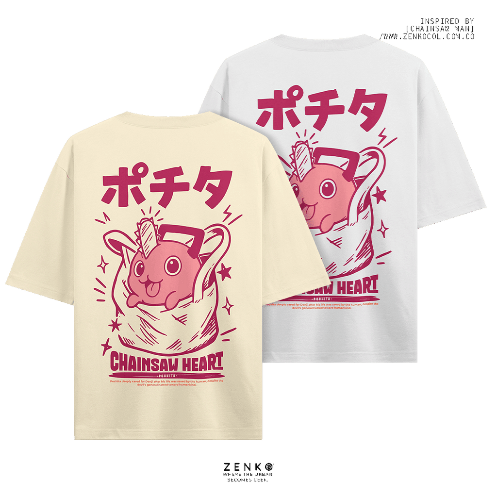 Camiseta Oversize - Pochita