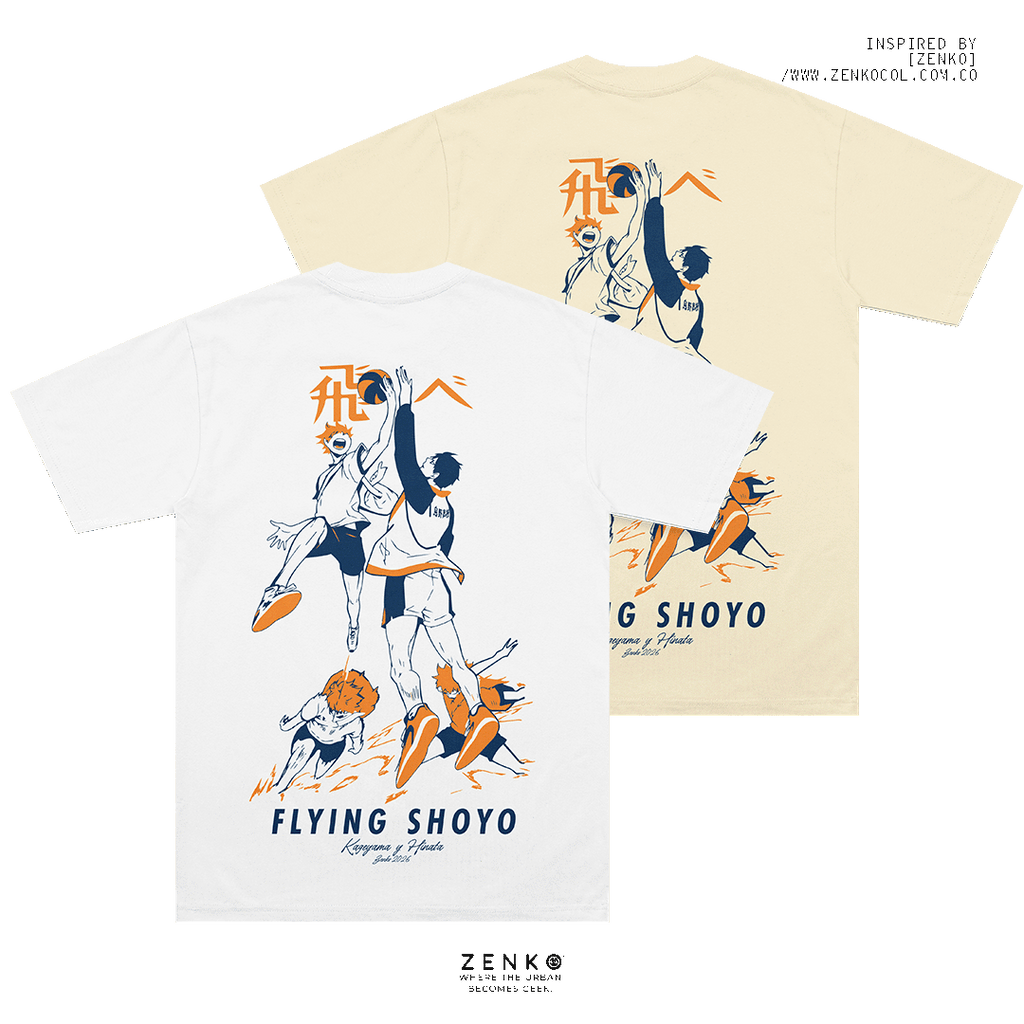 Camiseta Regular - Fit Haikyuu 'Flying Shoyo'