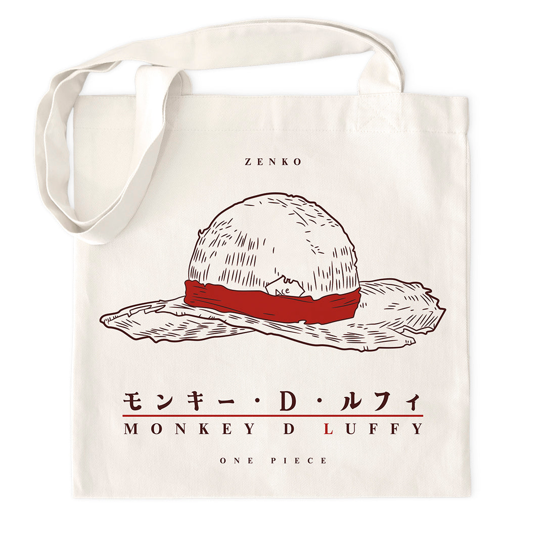 Tote Bags - Luffy sombrero de paja