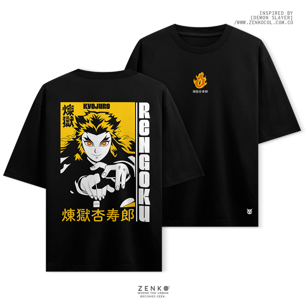 Camiseta Oversize - Pilar de Fuego