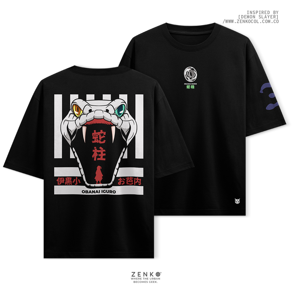 Camiseta Oversize - Pilar de la Serpiente
