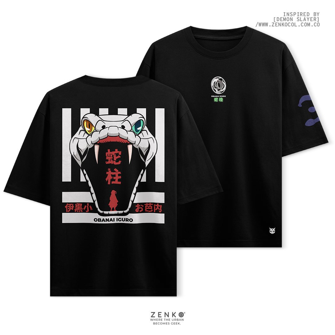 Camiseta Oversize - Pilar de la Serpiente
