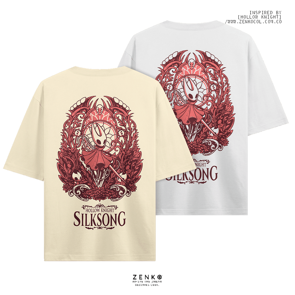 Camiseta Oversize - Hollow Knight Silksong