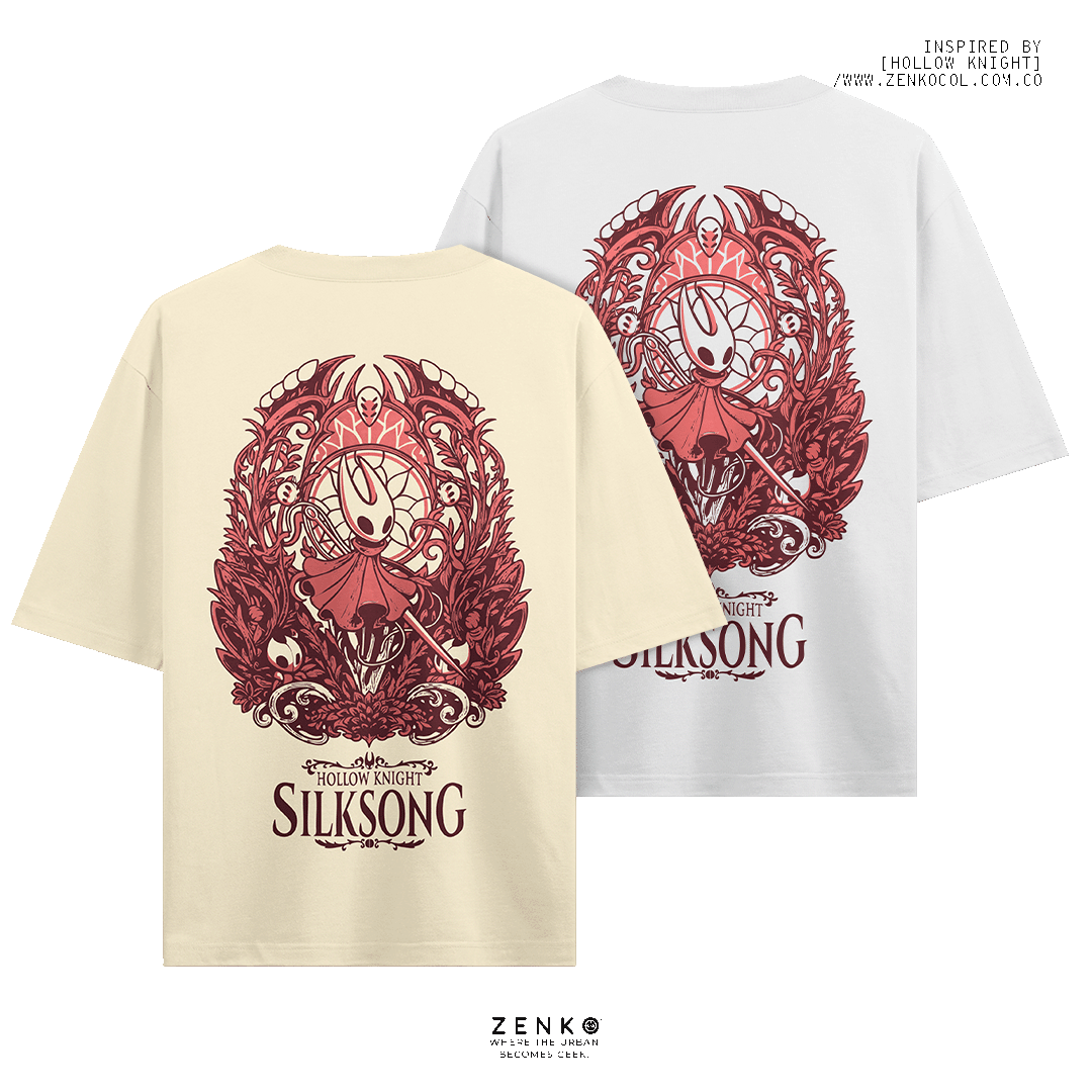 Camiseta Oversize - Hollow Knight Silksong