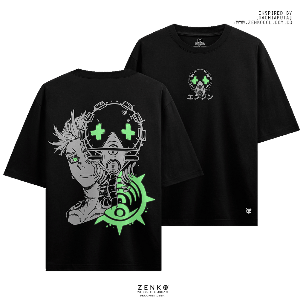 Camiseta OVERSIZE - Enjin Gachiakuta