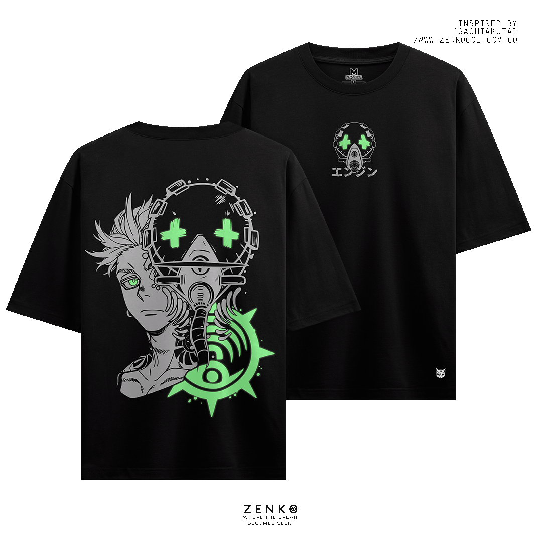 Camiseta OVERSIZE - Enjin Gachiakuta