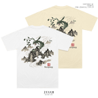 Camiseta Regular Fit - Rayquaza "Sumi-e"