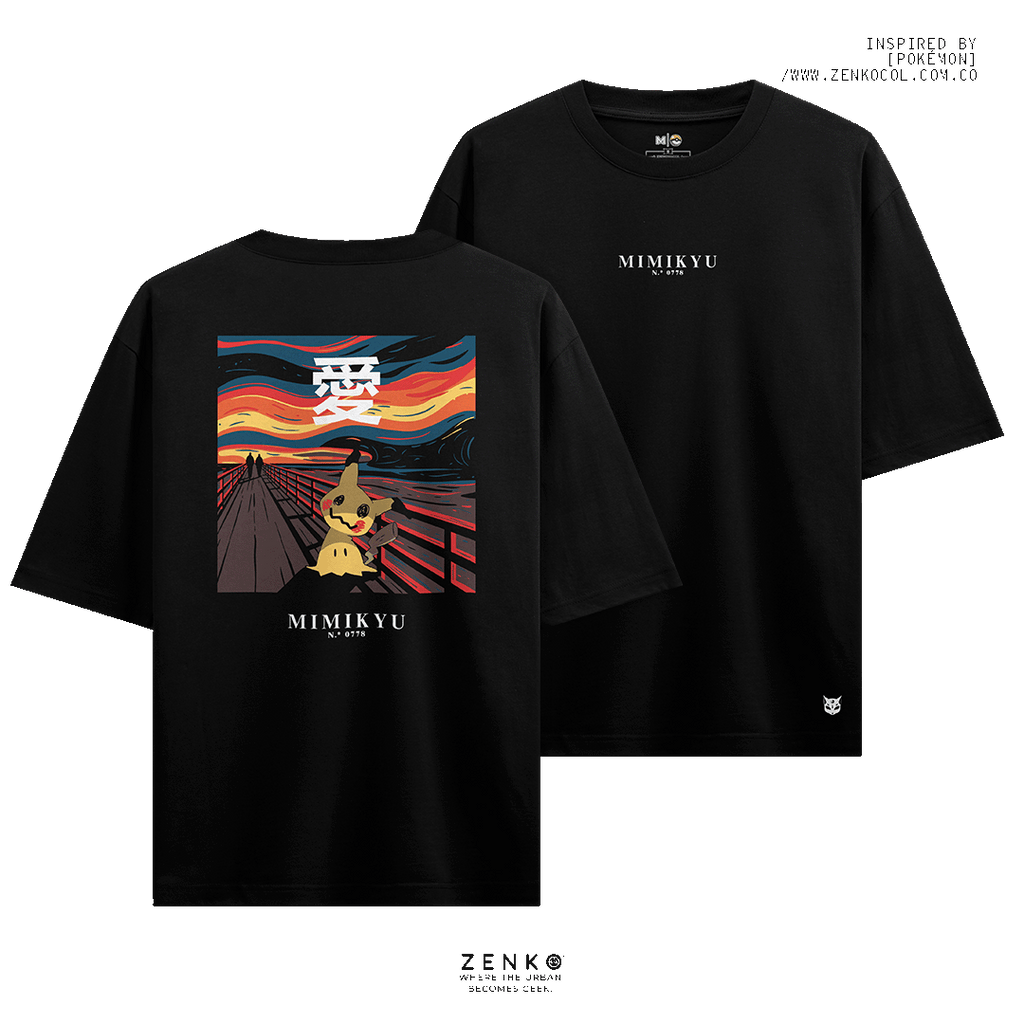 Camiseta OVERSIZE - Mimikyu "El Grito"