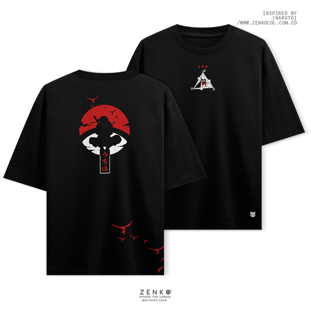 Camiseta Oversize - Itachi Uchiha
