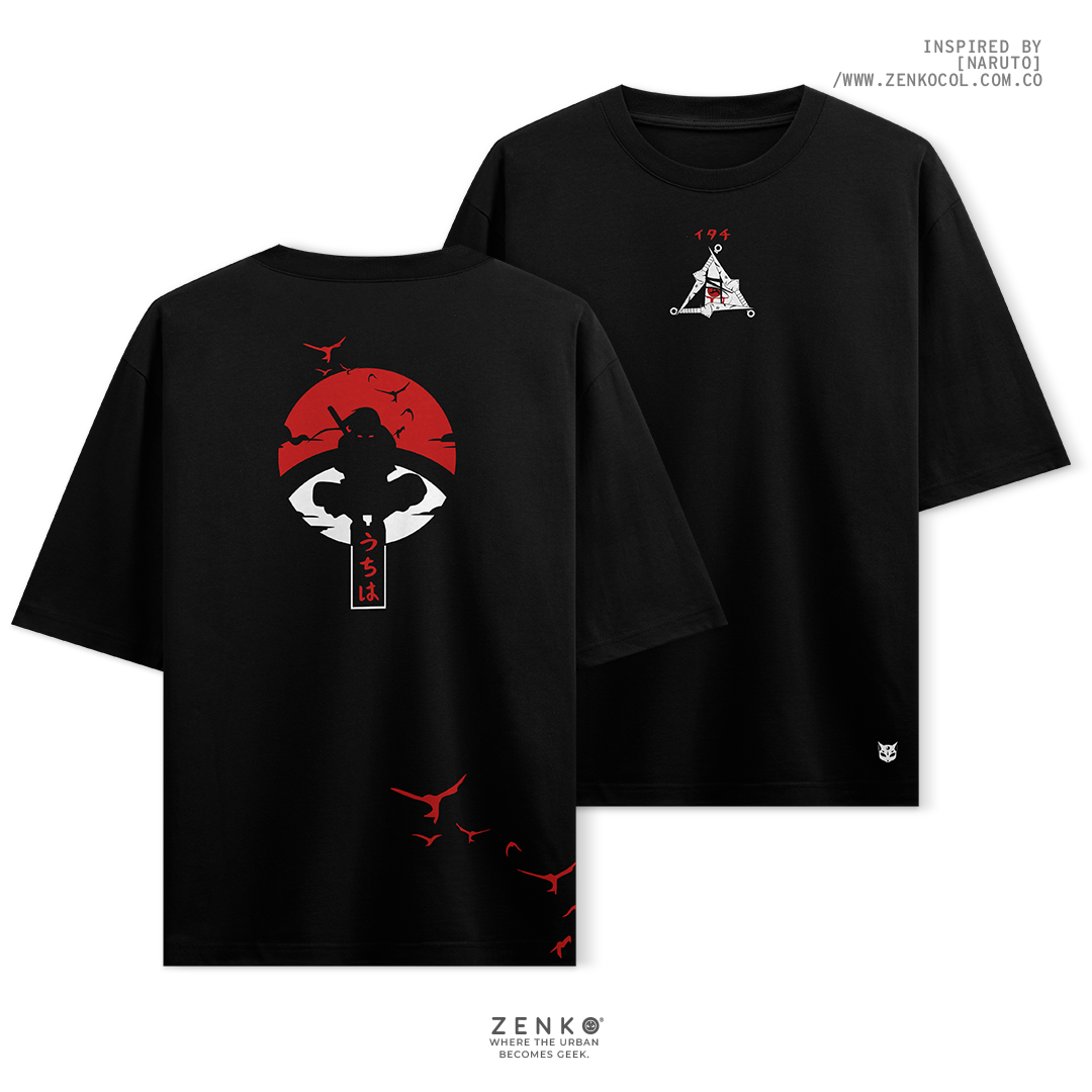 Camiseta Oversize - Itachi Uchiha