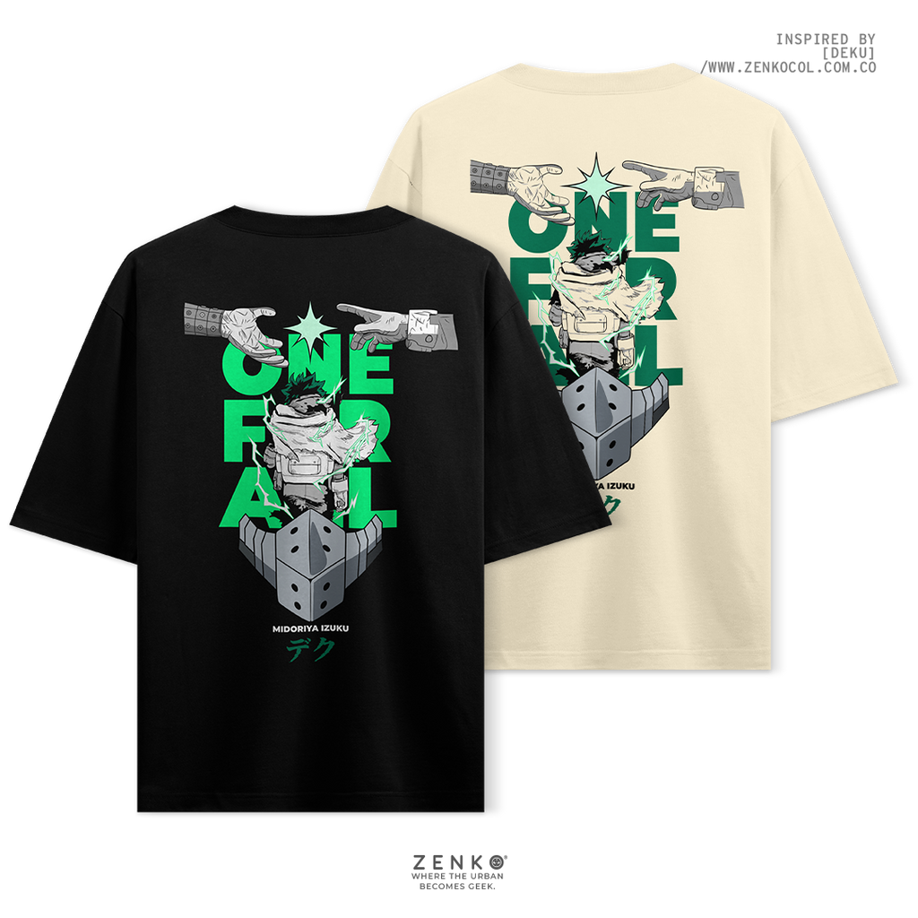 Camiseta Oversize - Deku