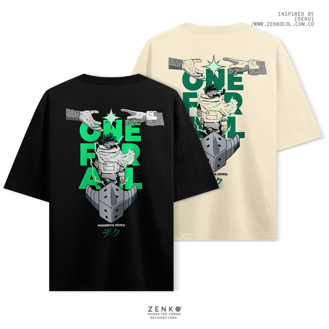 Camiseta Oversize - Deku