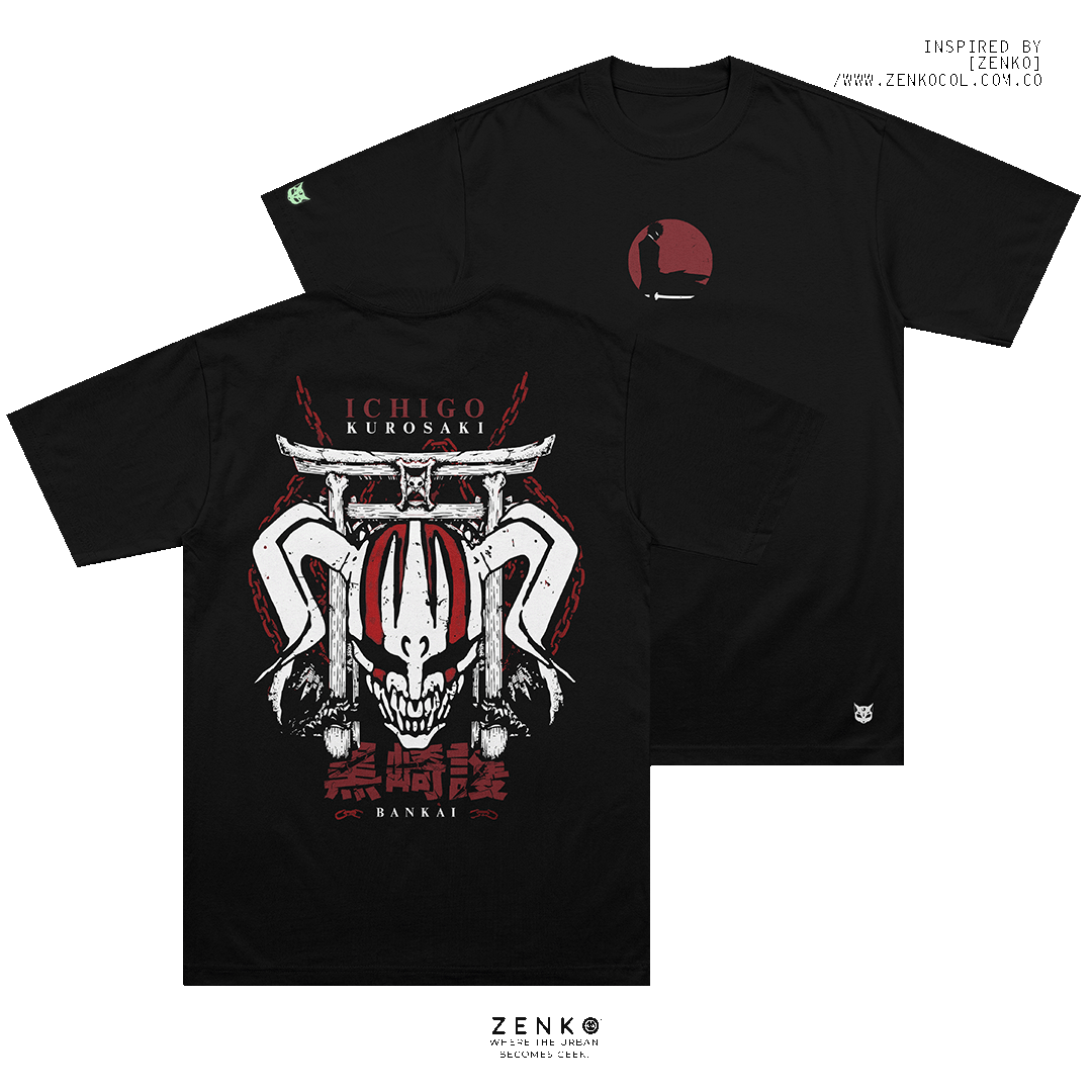 Camiseta Regular Fit - Ichigo Kurosaki