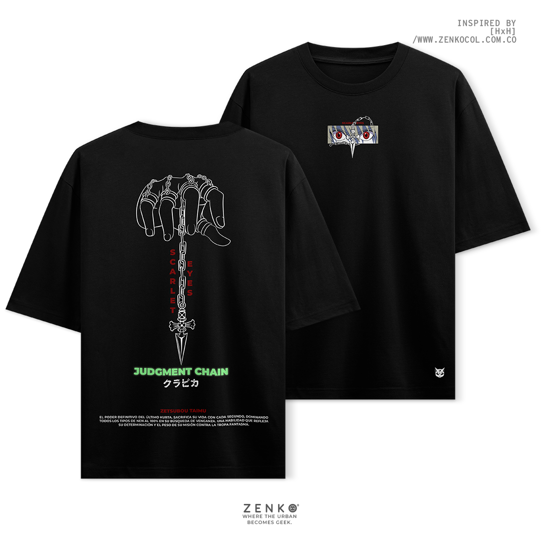 Camiseta Oversize - Kurapika HxH