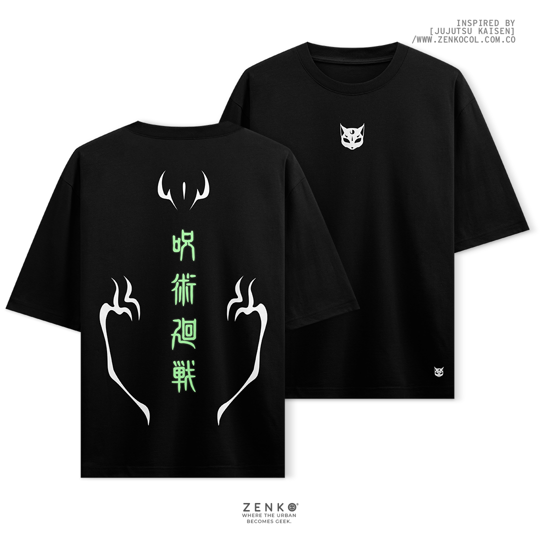 Camiseta Oversize - Sukuna signos