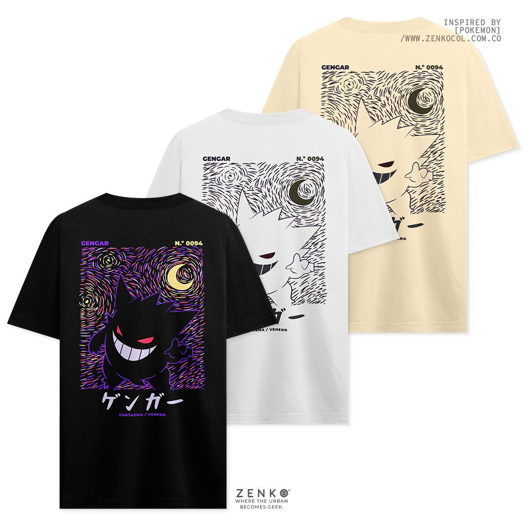 Camiseta Regular Fit - Gengar