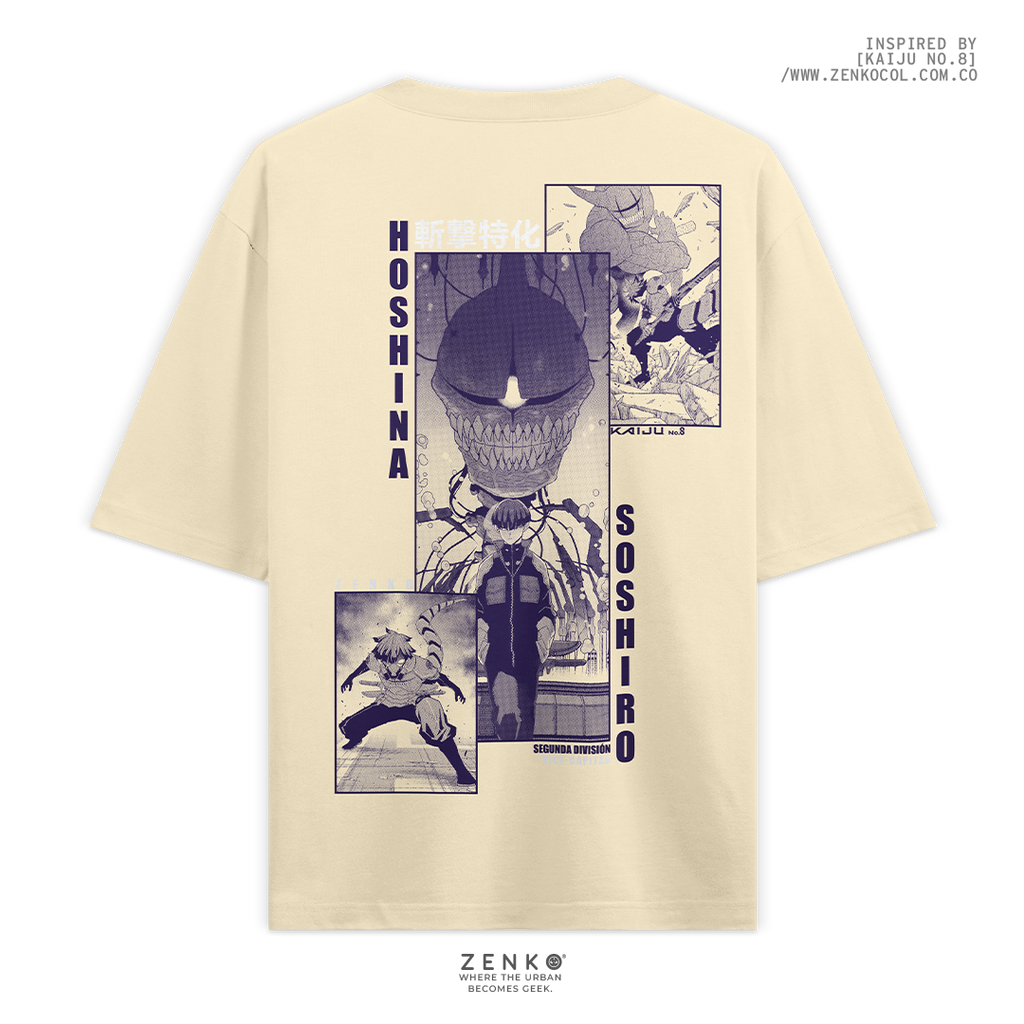 Camiseta Oversize - Soshiro Hoshina kaiju no 8