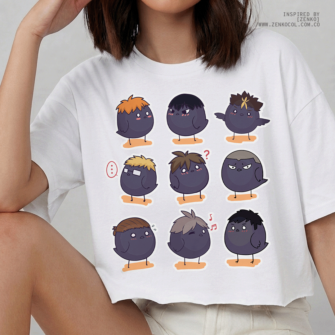 Crop Top - Haikyuu 'Karasuno'