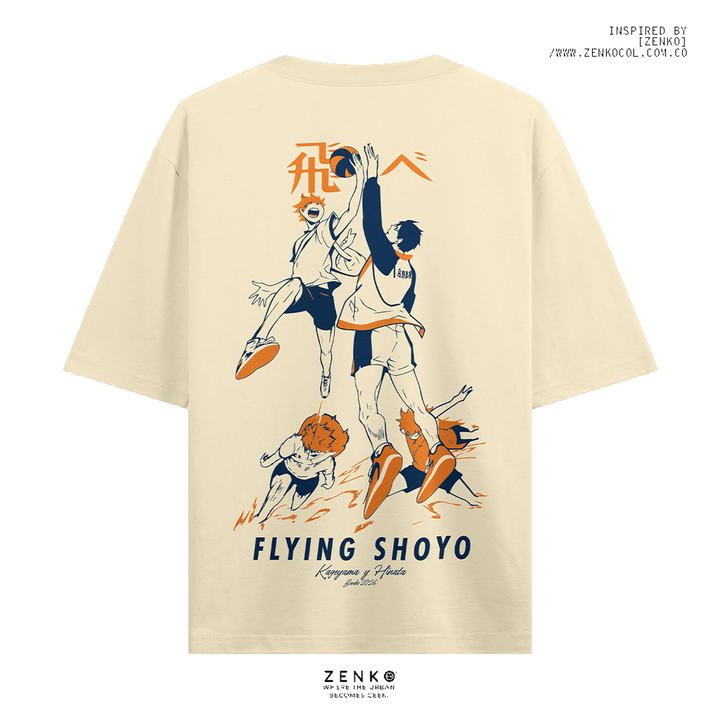 Camiseta Oversize -  Haikyuu 'Flying Shoyo'