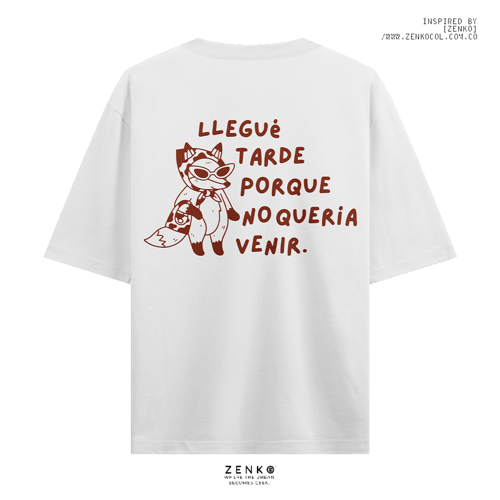 Camiseta OVERSIZE - No queria Venir